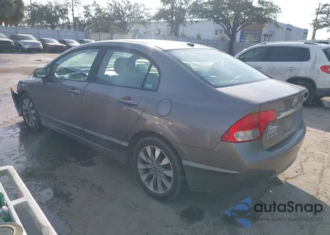2009 Honda Civic Ex z USA, uszkodzony, nr VIN 1HGFA16829L002694